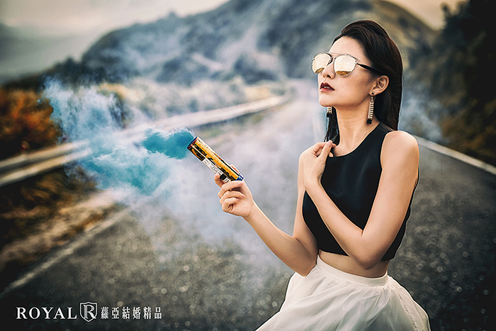 個性婚紗照-婚紗照風格-時尚婚紗造型-九份婚紗照-台北婚紗推薦-蘿亞婚紗