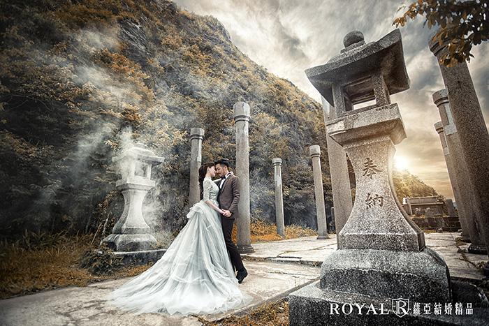 婚紗景點-東北角婚紗景點-九份婚紗-黃金神社婚紗-九份黃金博物館-台北婚紗推薦-蘿亞婚紗