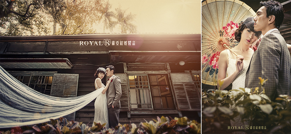 婚紗,婚紗照,婚紗攝影,台北婚紗,建築 婚紗照,青田七六,婚紗外拍景點,復古婚紗照
