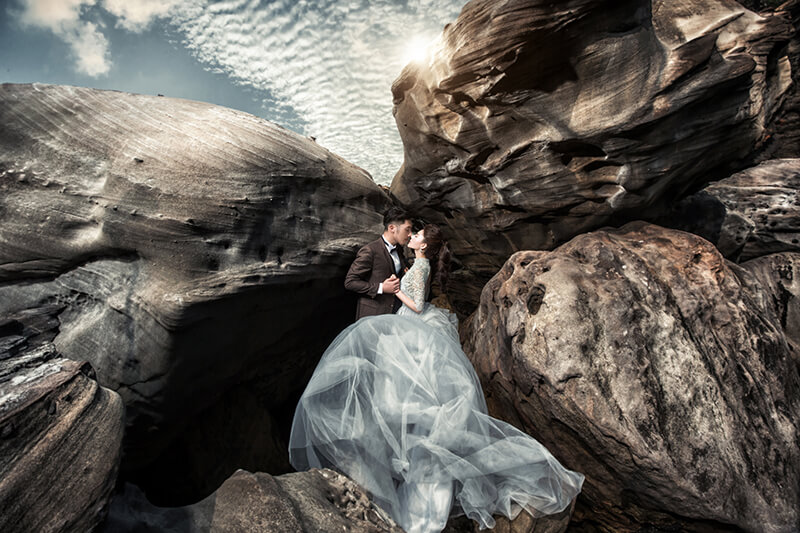 婚紗照-婚紗攝影-拍婚紗-故事感婚紗照-台北-推薦-蘿亞婚紗-熾夏玩美