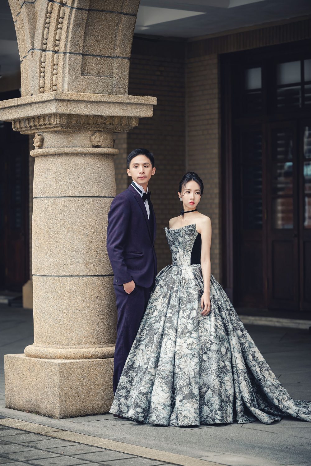 黑色禮服-黑色婚紗-黑色晚禮服-花紋宮廷風蓬裙-1-蘿亞婚紗-台北 (1) 黑色禮服-黑色婚紗-黑色晚禮服-花紋宮廷風蓬裙-1-蘿亞婚紗-台北 (1)